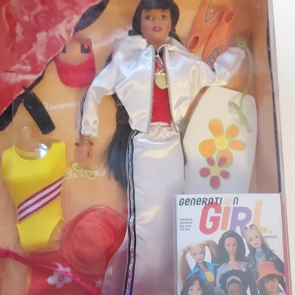 Vintage Barbie Generation Girl Ana Sports Doll Collectible Mattel Doll Y2K